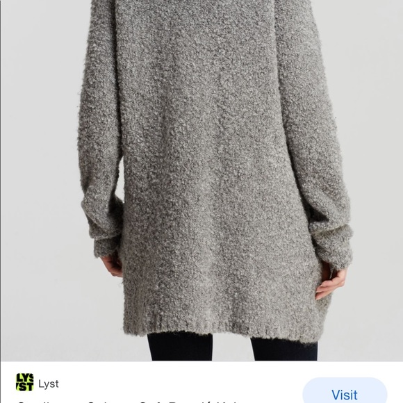 JOIE Sherpa duster in Grey O/S - Picture 4 of 4